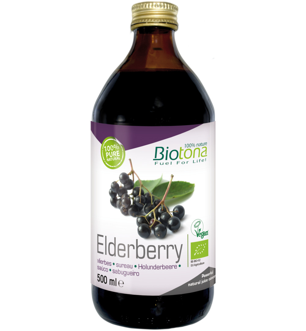 Biotona Vlierbes Concentraat Bio (500 ml)