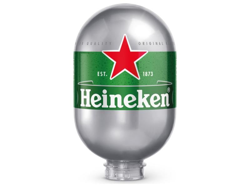 Heineken Lagerbier BLADE-Tank EW 8 l Mildes Lagerbier mit fruchtiger Note