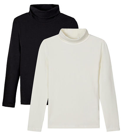 Name It Bluse m. Rollkragenpullover - 2er-Pack - Noos - NknViggo