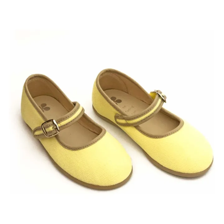 Hermosilla Ballerines Bouton d'Or | Jaune