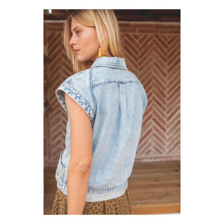 Marlot Paris Veste June - Collection Femme | Bleu jean