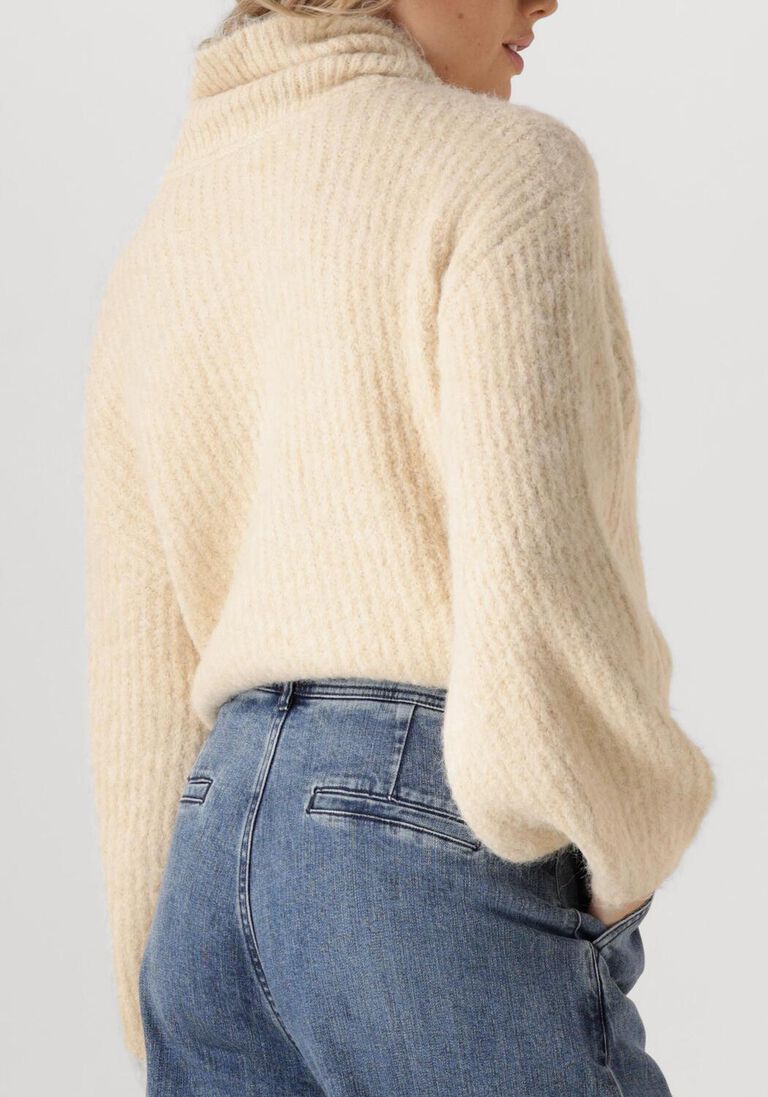 ecru co'couture trui coralie roll knit
