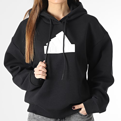 Sweat Capuche Femme Bossed IB8501 Noir