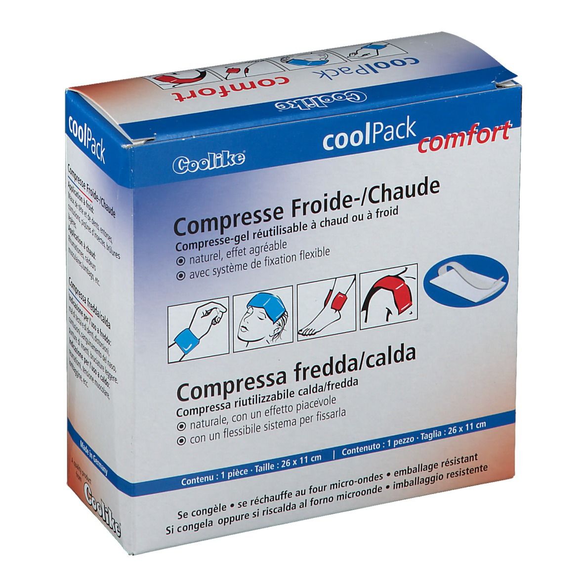 coolPack comfort Kalt-/Warm-Kompresse