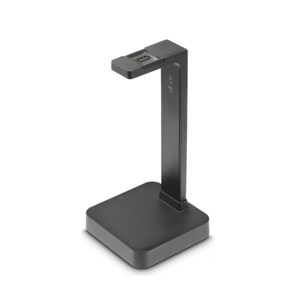 Wireless Over-Ear TV Fernseh-Kopfhörer mit 2.4 GHz / Bluetooth und Noise Cancelling inkl. Ladestation (00221848) - Schwarz