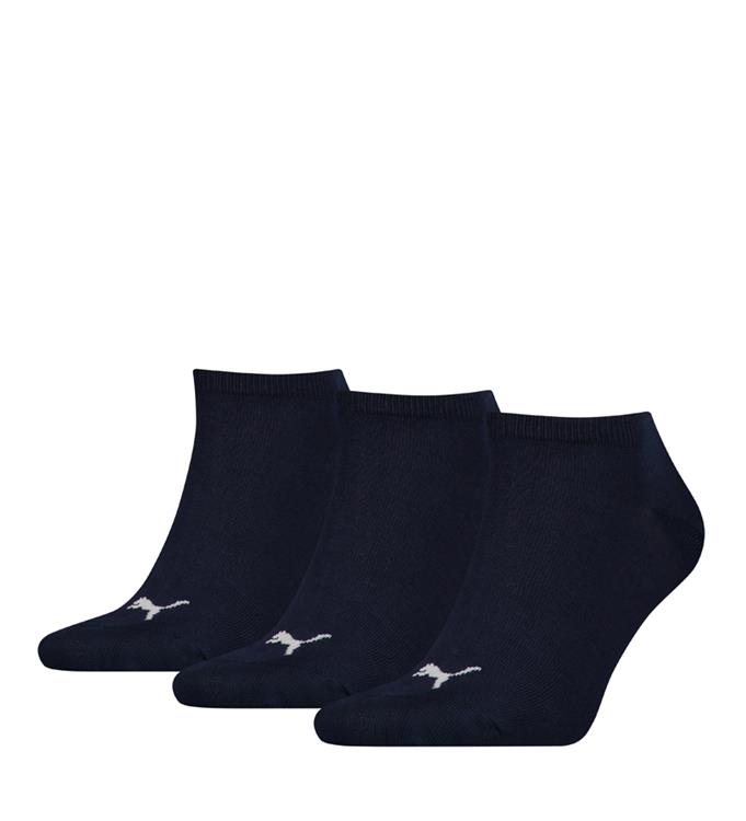PUMA Unisex Plain 3P Sneakersokken
