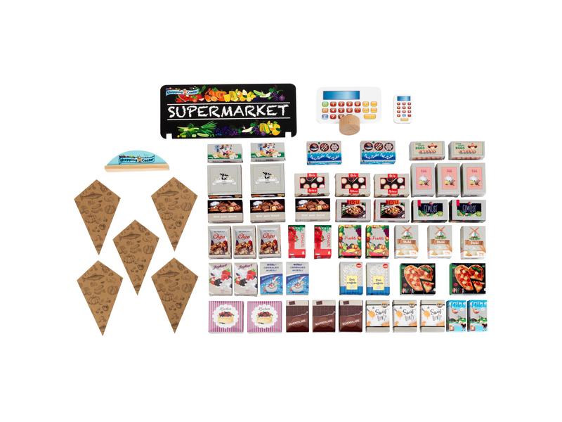 Klein-Toys Supermarkt FSC Kaufladen-Spielset