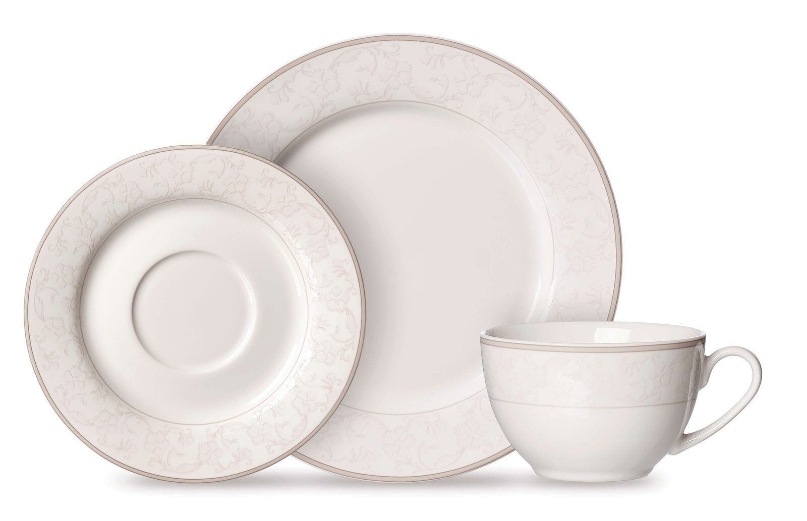 Ritzenhoff & Breker Kaffeeservice ISABELLA 18-teilig cremeweiß
