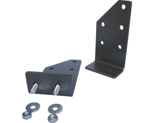 SOLUNA dakspantbeugel voor Comfort cassette zonnescherm DB703 donkergrijs