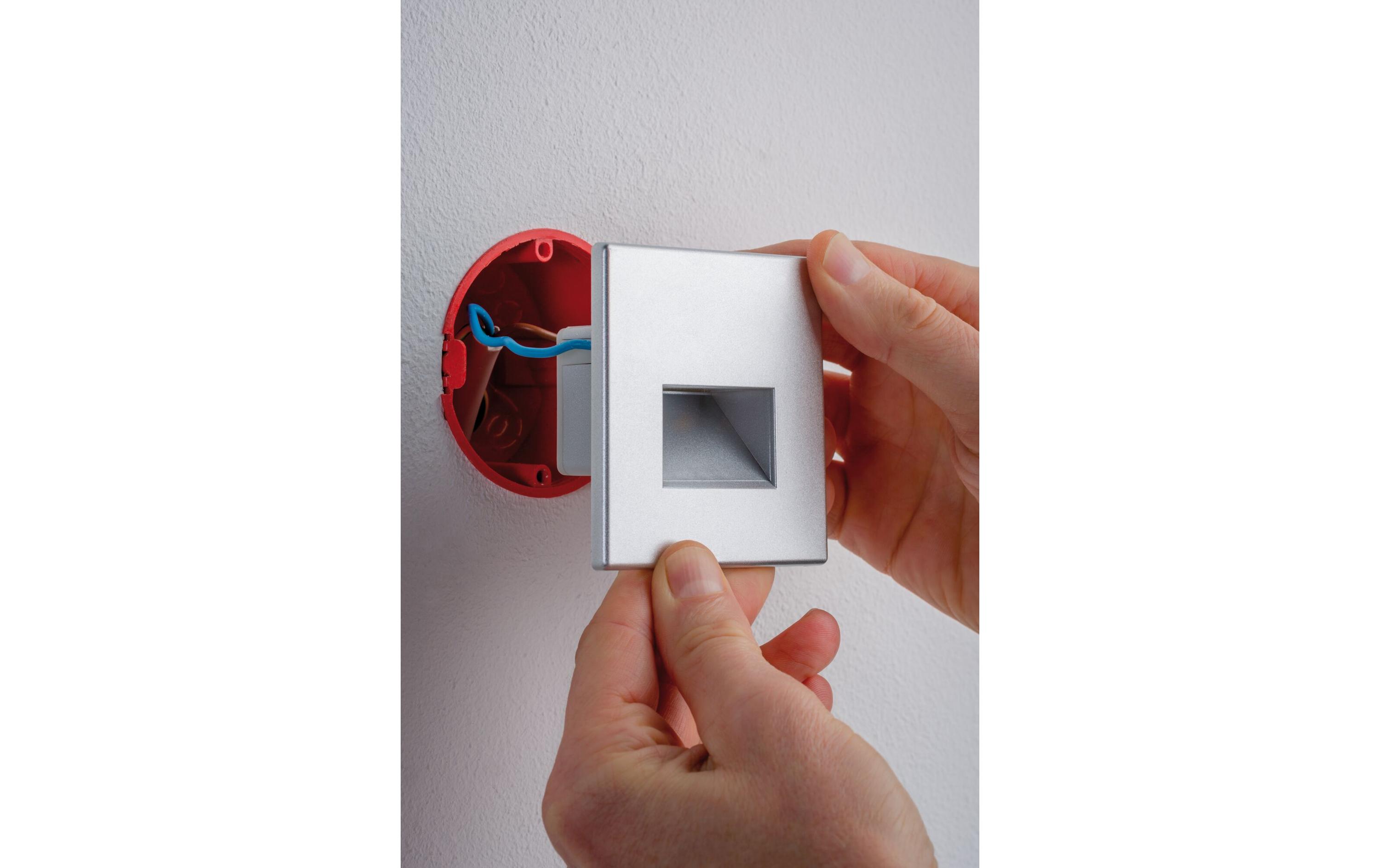 Einbauleuchte LED Edge Quadro eckig 80 x 5 mmLED Wandeinbauleuchte