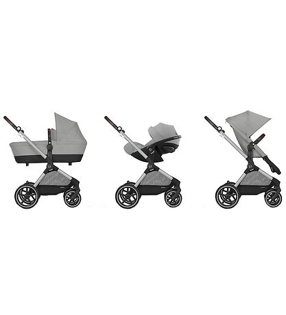 Cybex Buggy/Kinderwagen - Eos Lux - 2-I-1 - Stone Grey