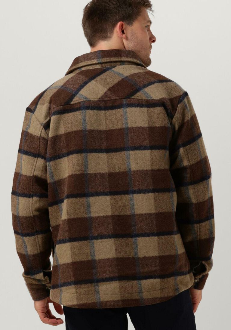 SELECTED HOMME bruine selected homme overshirt slharchive overshirt b noos