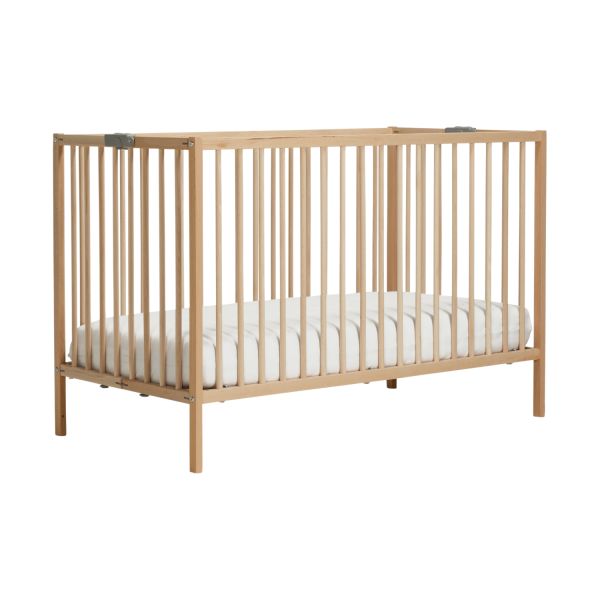 Babypark Exclusief Opvouwbaar Ledikant - 60 x 120 cm - Naturel