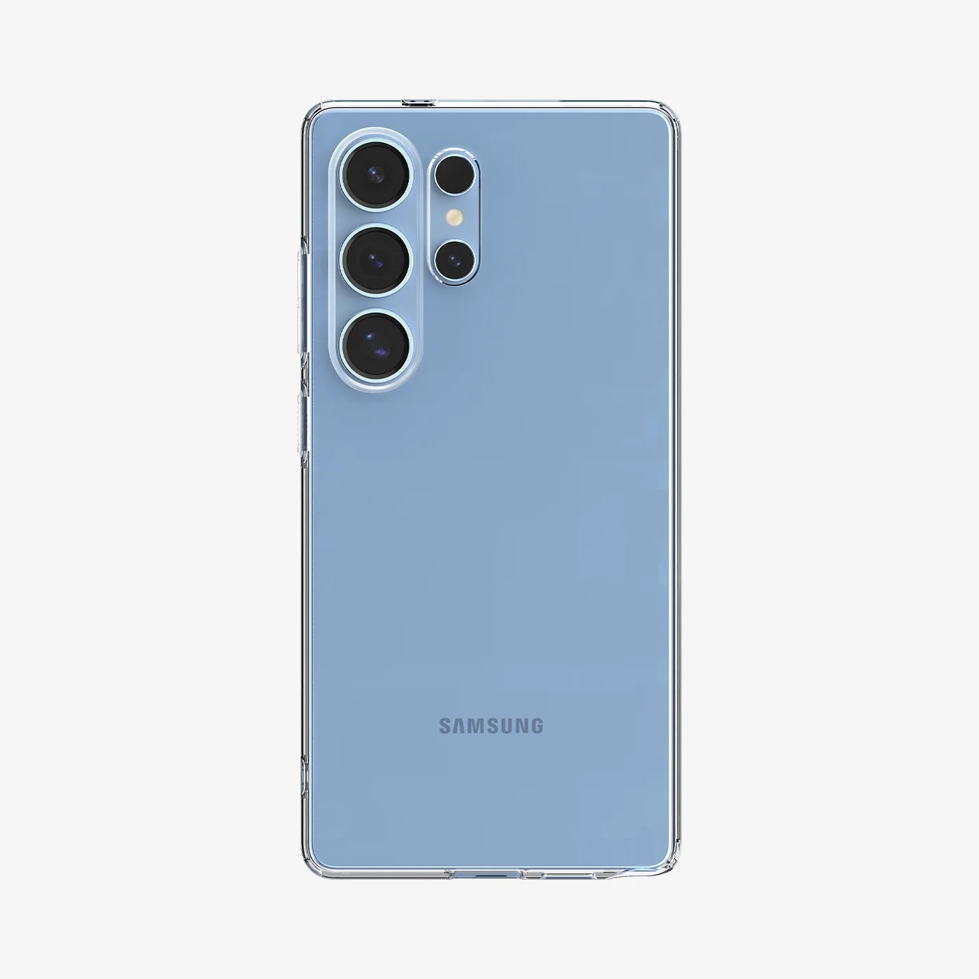 Samsung Galaxy S25 Ultra Liquid Crystal Case Gummi Hülle (ACS08948) - Crystal Clear (Transparent)