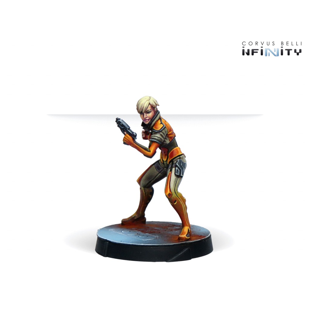 Infinity - Agents of the Human Sphere. RPG Characters Set
