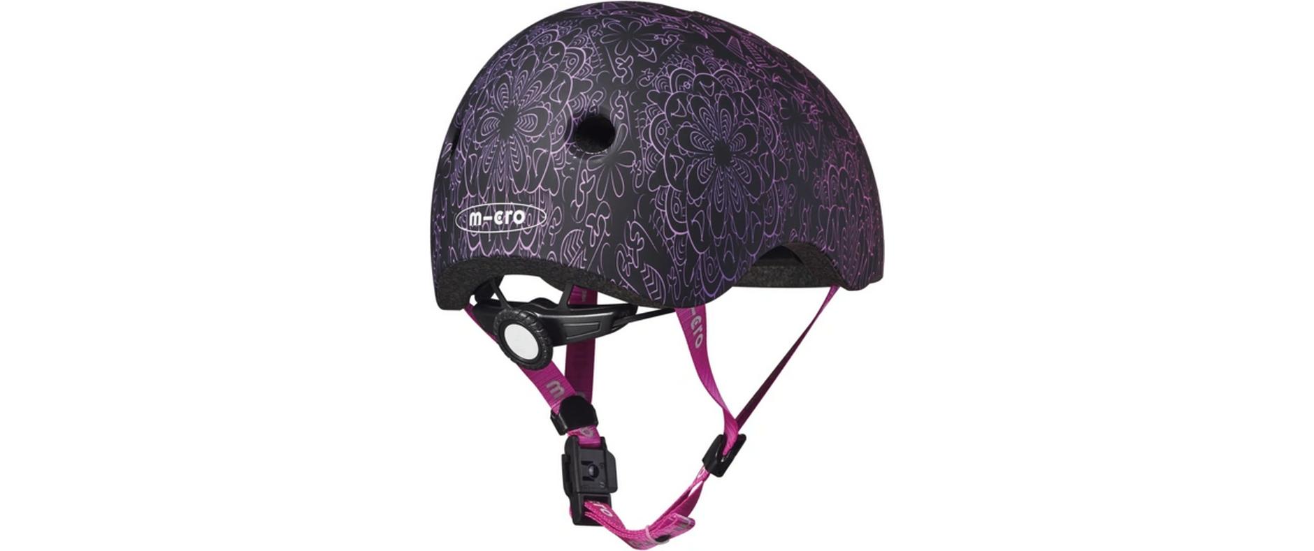 Helm Mandala Pink, MScooter und Fahrradhelm für Kinder