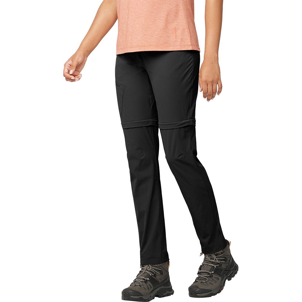 Salomon Wayfarer Zip-Off Hose Damen schwarz