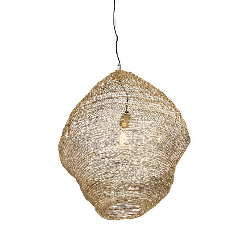 Oosterse hanglamp goud 60cm - Nidum