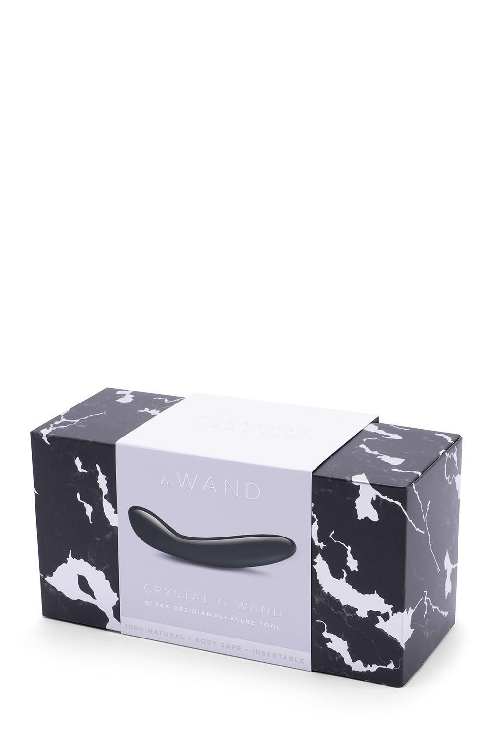 Le Wand Crystal G-Wand Black Obsidian