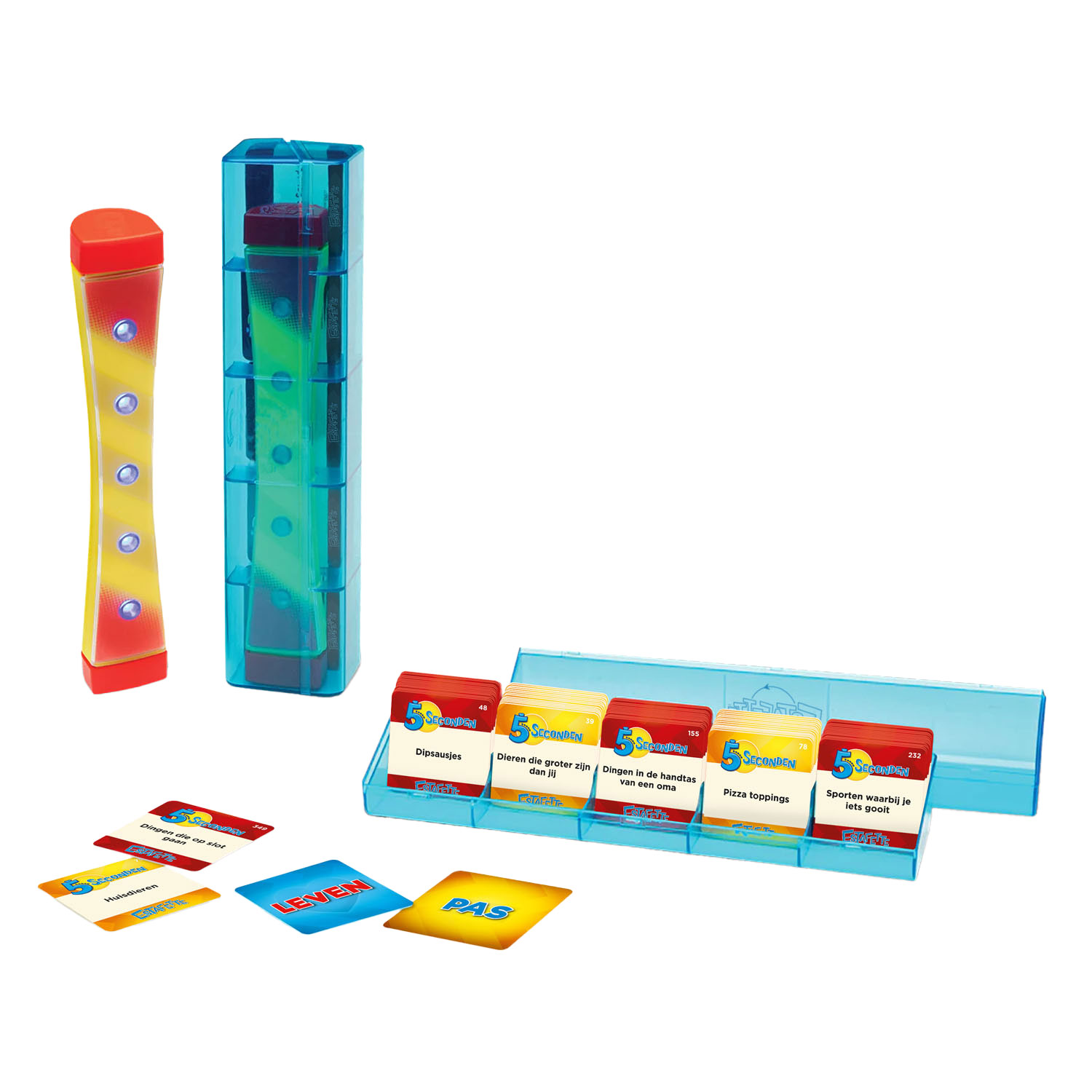 Megableu 5 seconden Estafette Gezelschapsspel