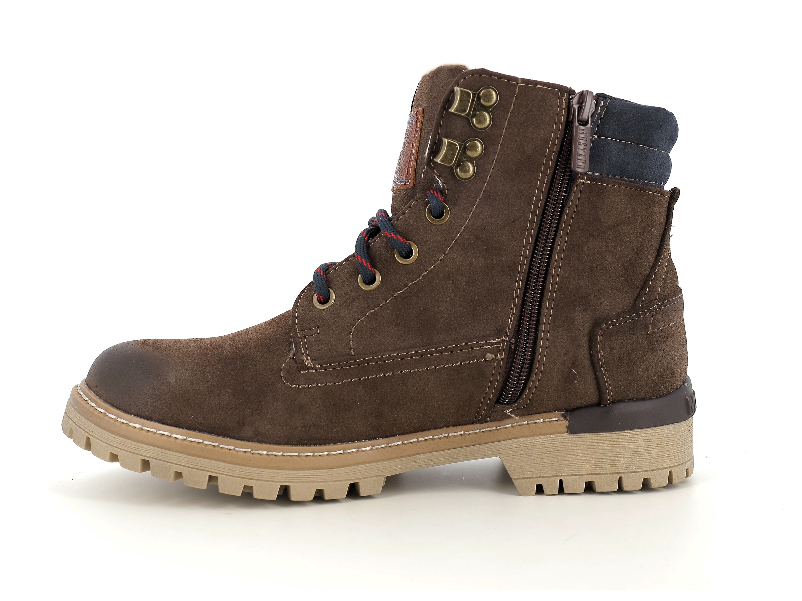Mustang-4142 602 Synthétique Marron Foncé