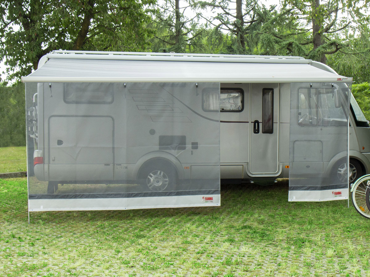 Fiamma Sun View XL Grey voorwand 100