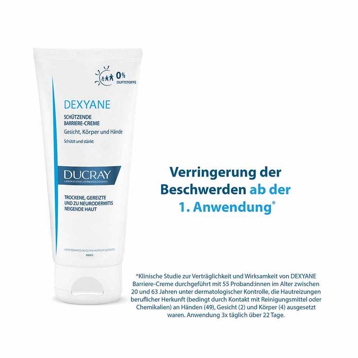 Ducray Dexyane Barriere-Creme schützend, 100 ml