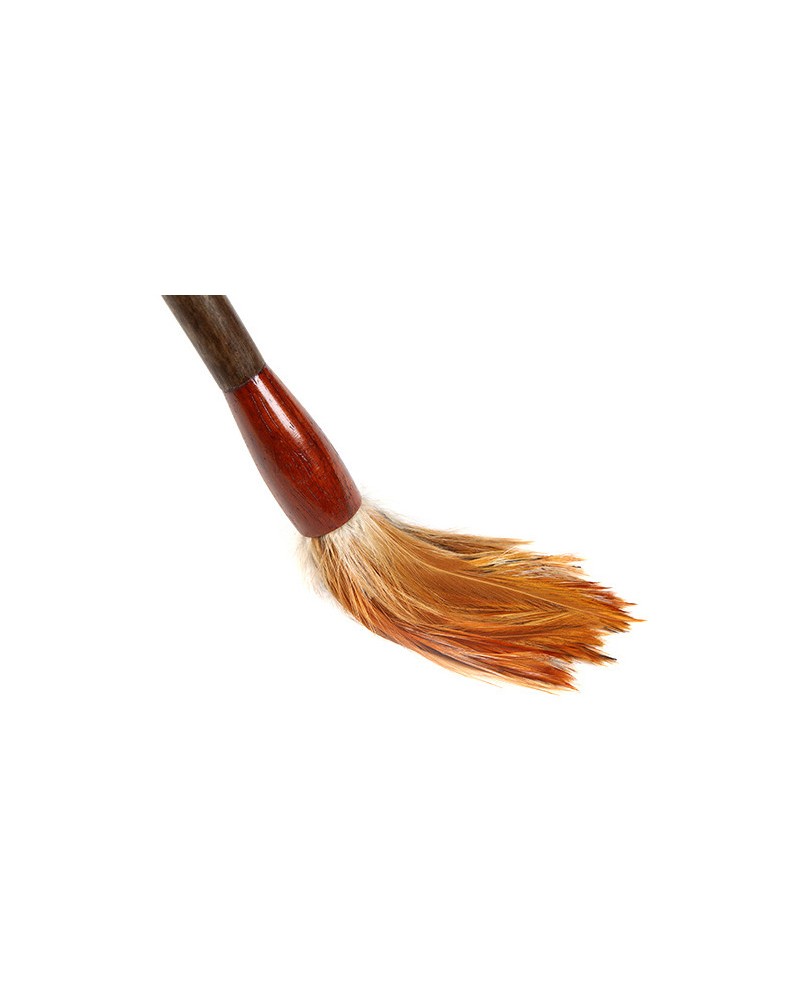 Pinceau en plume de coq