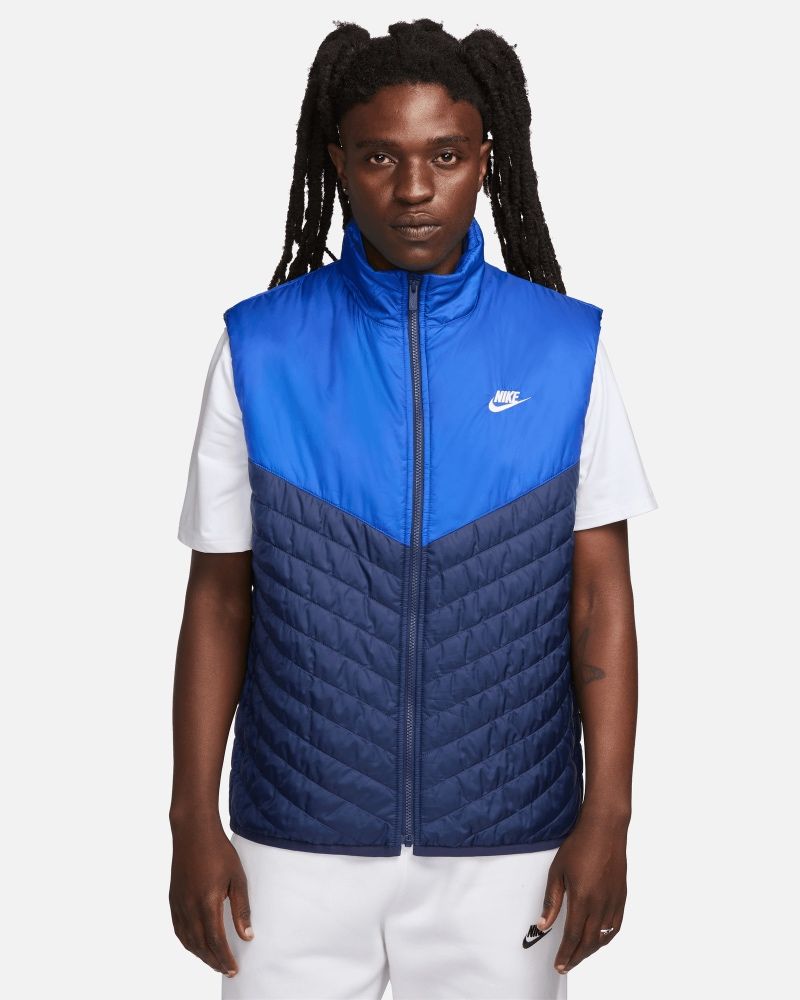 Doudoune sans manches Nike Therma-FIT Bleu Marine & Bleu Royal pour homme