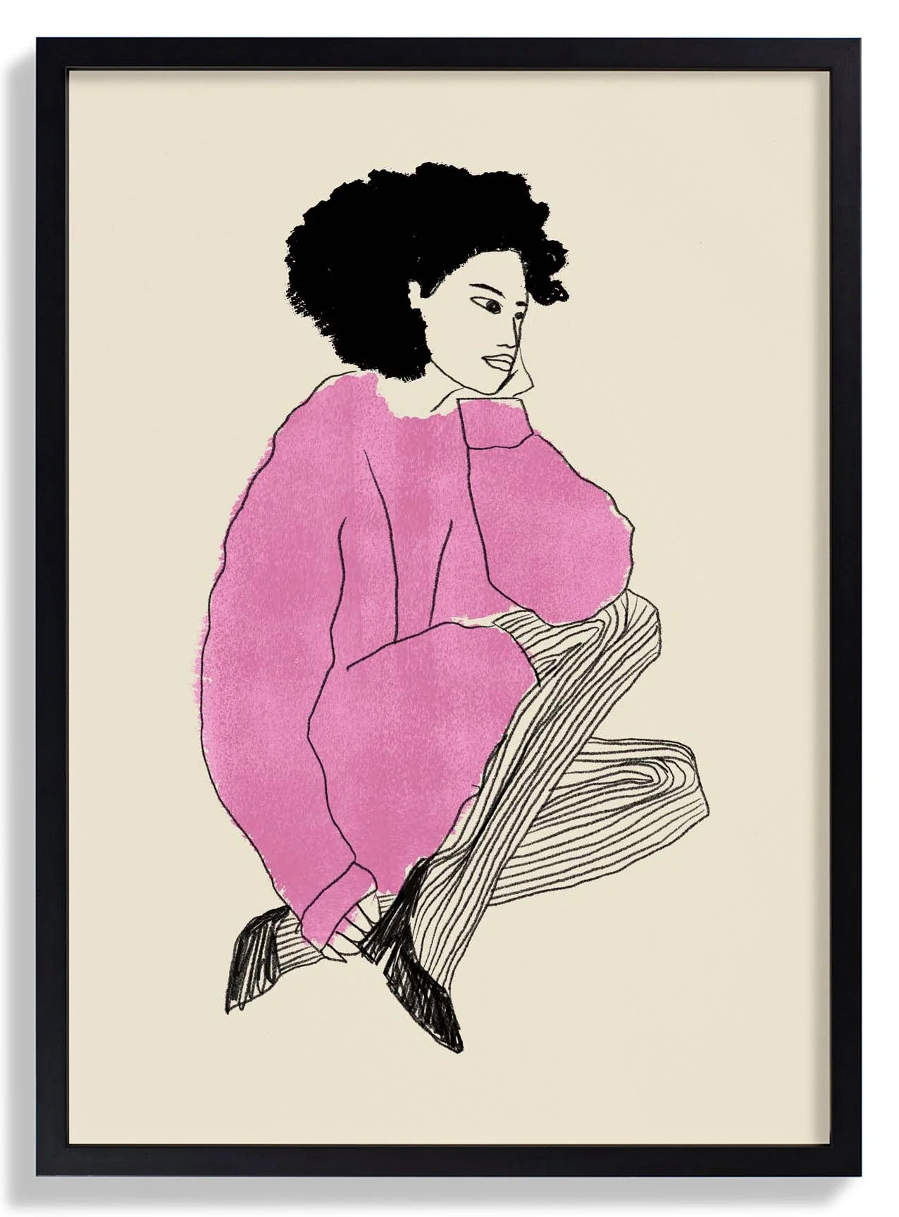 Girl Chill Pink Pullover