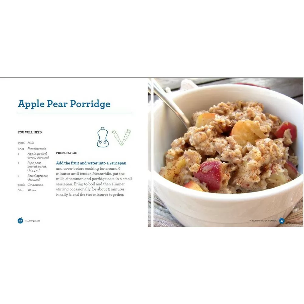 Fill n Squeeze Recipe Book