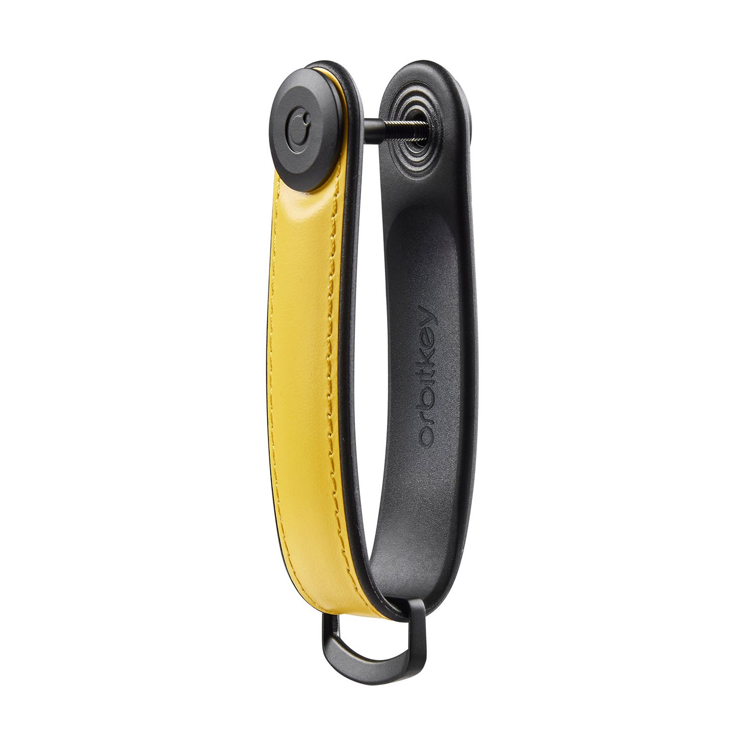 Orbitkey Hybrid Leather Key Organiser sun yellow