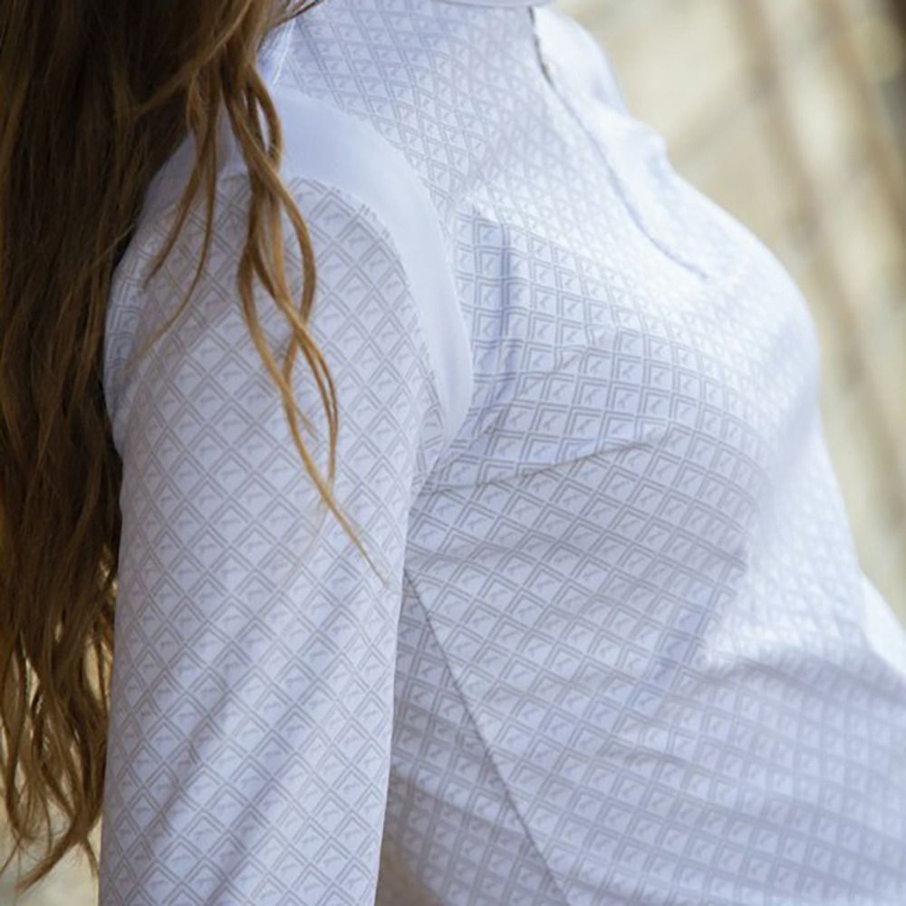 Pénélope SEVILLE - Polo de concours Femme blanc