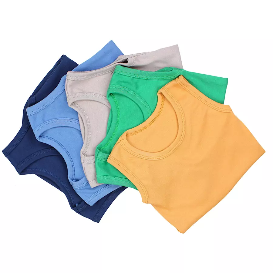 TupTam Baby Jungen Achselbody 5er Pack gelb