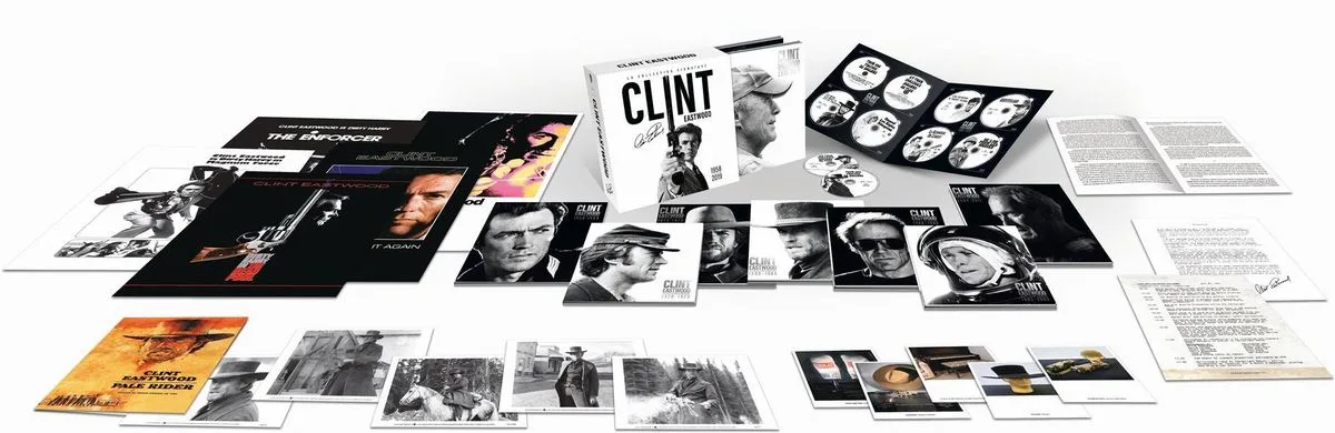 Coffret Clint Eastwood Collection Signature (Blu-ray   DVD) Disques Blu-ray films