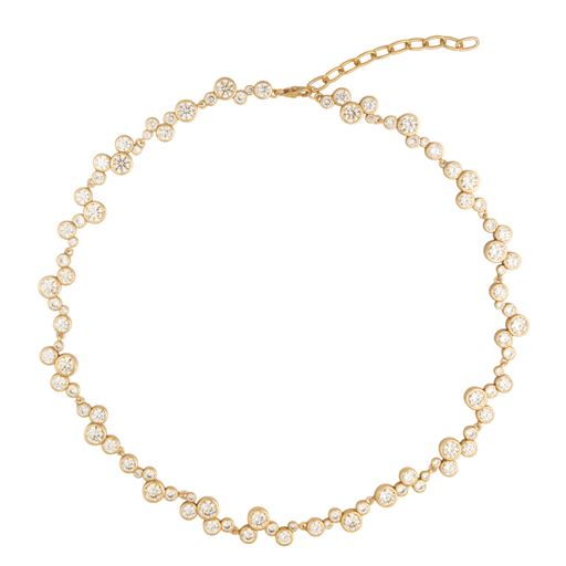House Of Vincent Stolen Starlight Halskæde, Light Yellow/Gold