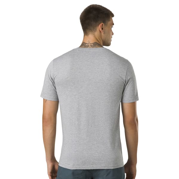 T-shirt escalade PRANA FREEBIRD JOURNEYMAN SS TEE MEDIUM HEATHER GREY