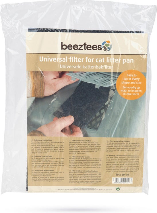 Beeztees kattenbakfilter universeel 20 x 30 cm