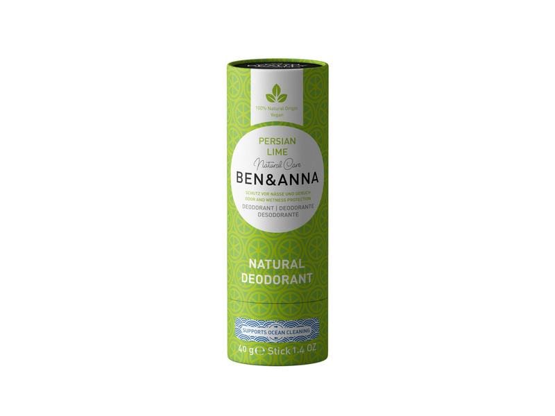 Ben & Anna Deo Stick Persian Lime 40 g Natürliches Antitranspirant ohne Aluminium