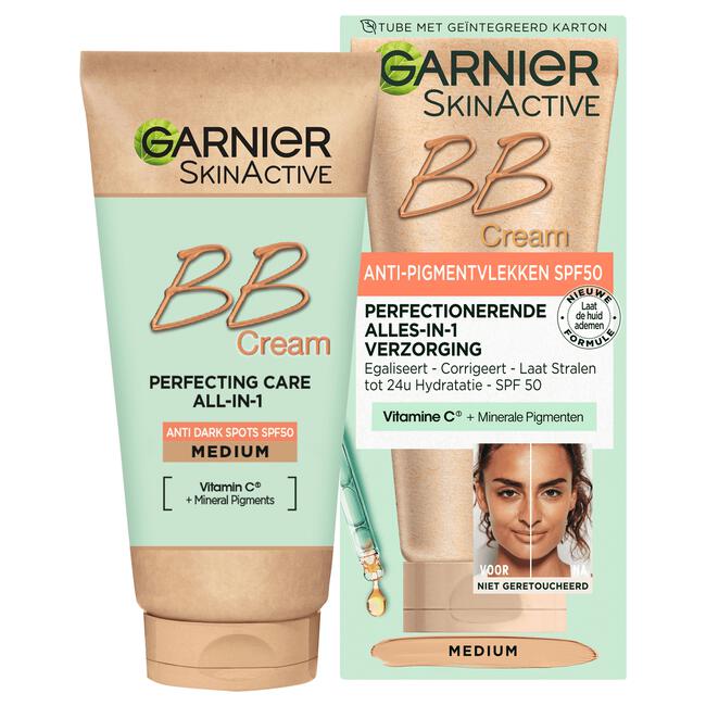 Garnier SkinActive BB Cream SPF 50 Medium 50 ML