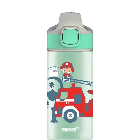 SIGG Aluminium Kinder Trinkflasche Miracle Fireman 0.4 L