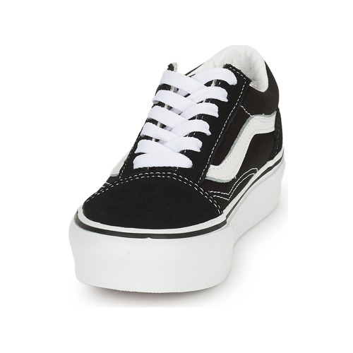 Vans - OLD SKOOL PLATFORM - Noir / Blanc