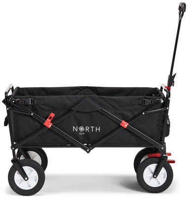 North 13.5 Light Tralle Med Bremse, Black