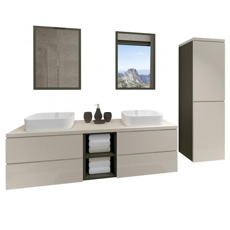 MALAGA SALLE DE BAIN BLANC