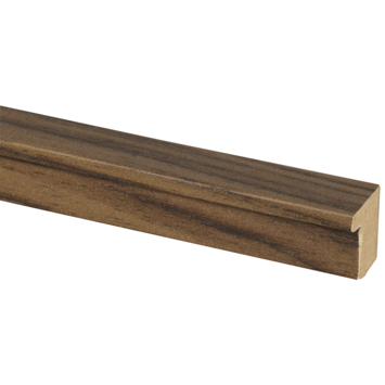 Decowall Acoustic eindprofiel walnoot 260cm