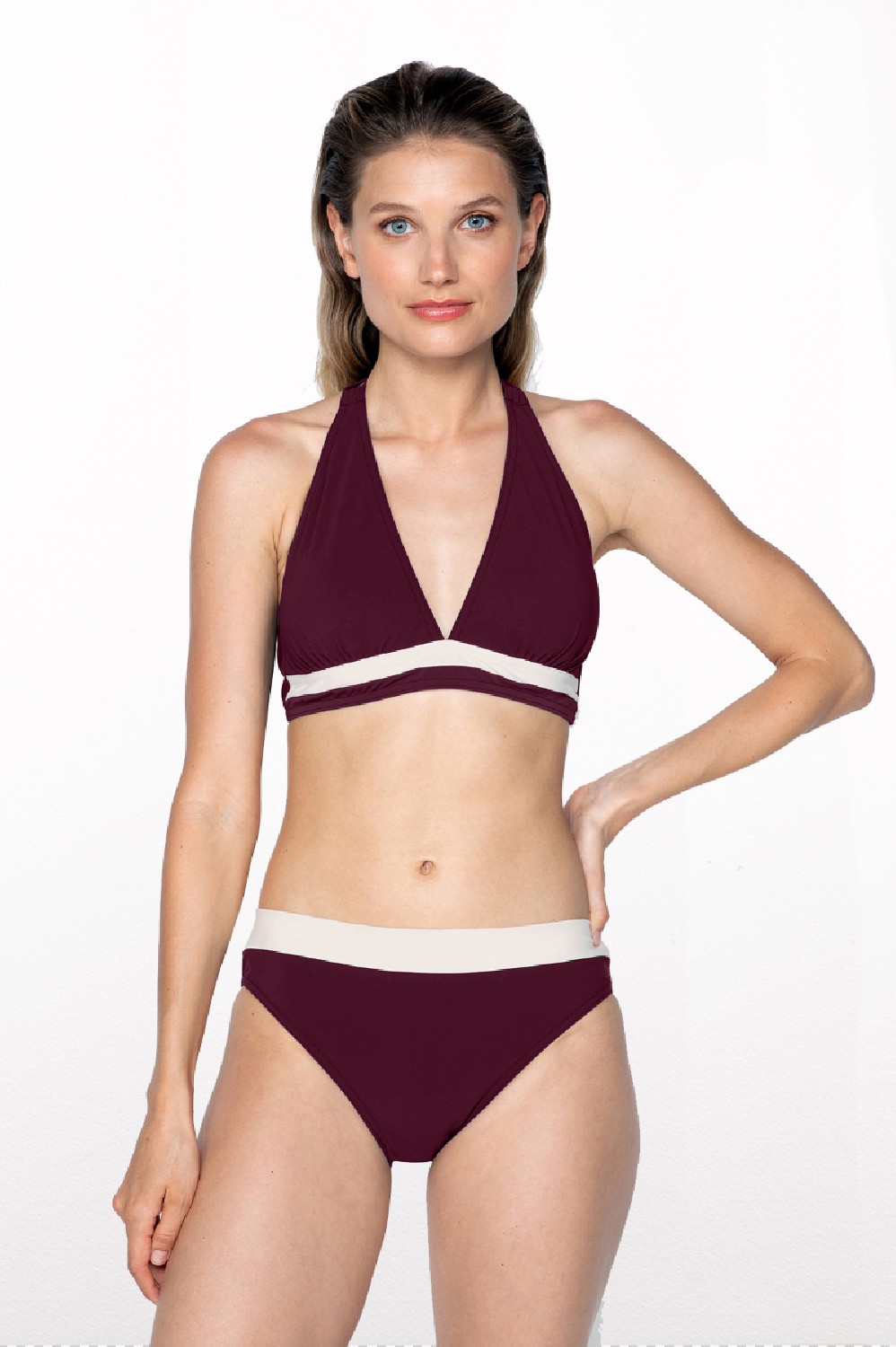 Volans Bikini Hose Juno Berry Sorbet / Offwhite