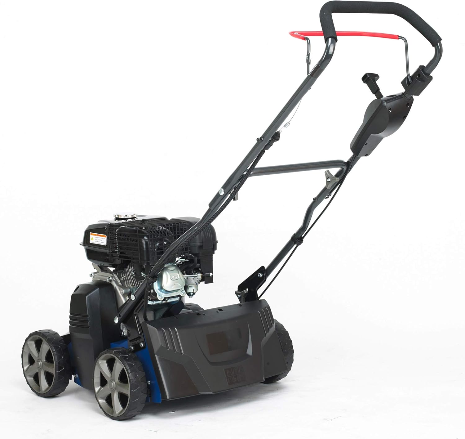 HYUNDAI Benzin-Vertikutierer SC4001G | 4.0 kW / 5.4 PS, 40 cm Arbeitsweite, 45 L Fangkorb | Rasenlüfter, Moosentferner | Verstellbare Arbeitshöhe