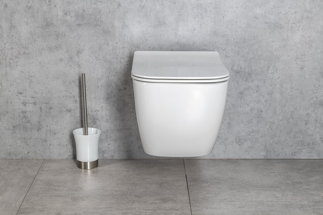 Isvea Vea randloos toilet wit glans