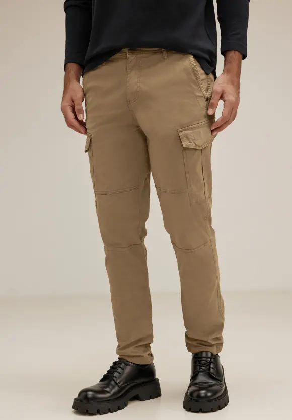 Regular Fit Cargohose - urban brown