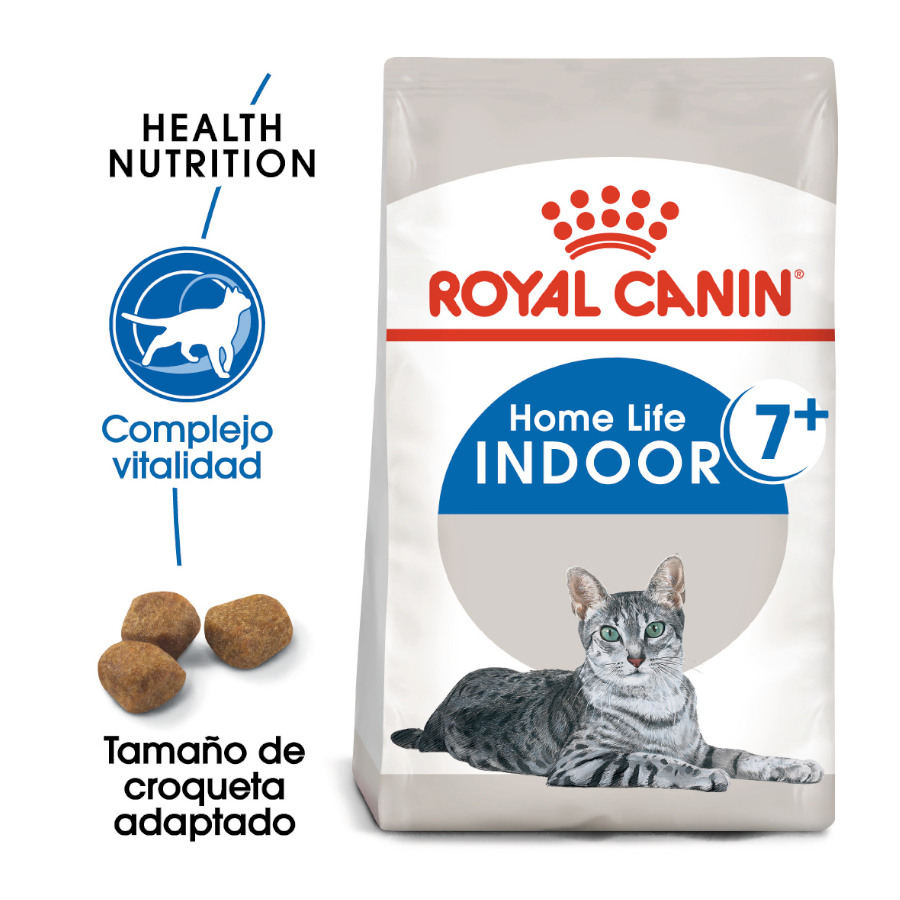 Ração Royal Canin Home Life Indoor 7+ para gatos